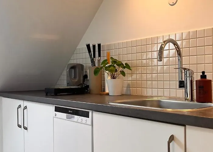 I Taet Pa Centrum Og Havn * אסביירג